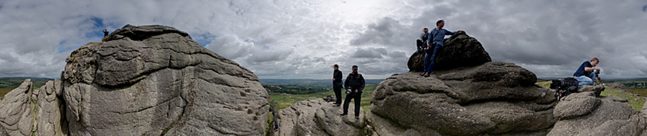 Panographing Haytor